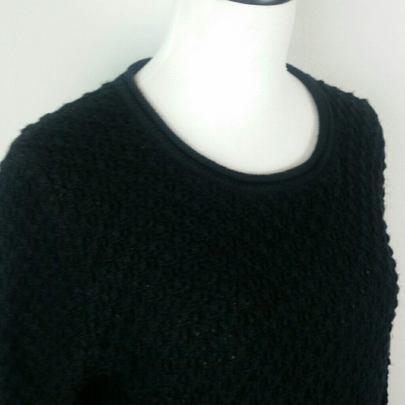 TOPSHOP l Black Knit Dress C6 - Picture 2 of 7